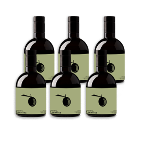 Multipack 6 bottiglie (500ml) di Olio EVO Monocultivar Coratina