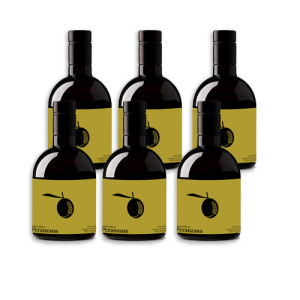 Multipack 6 bottiglie (500ml) di Olio EVO Monocultivar Peranzana